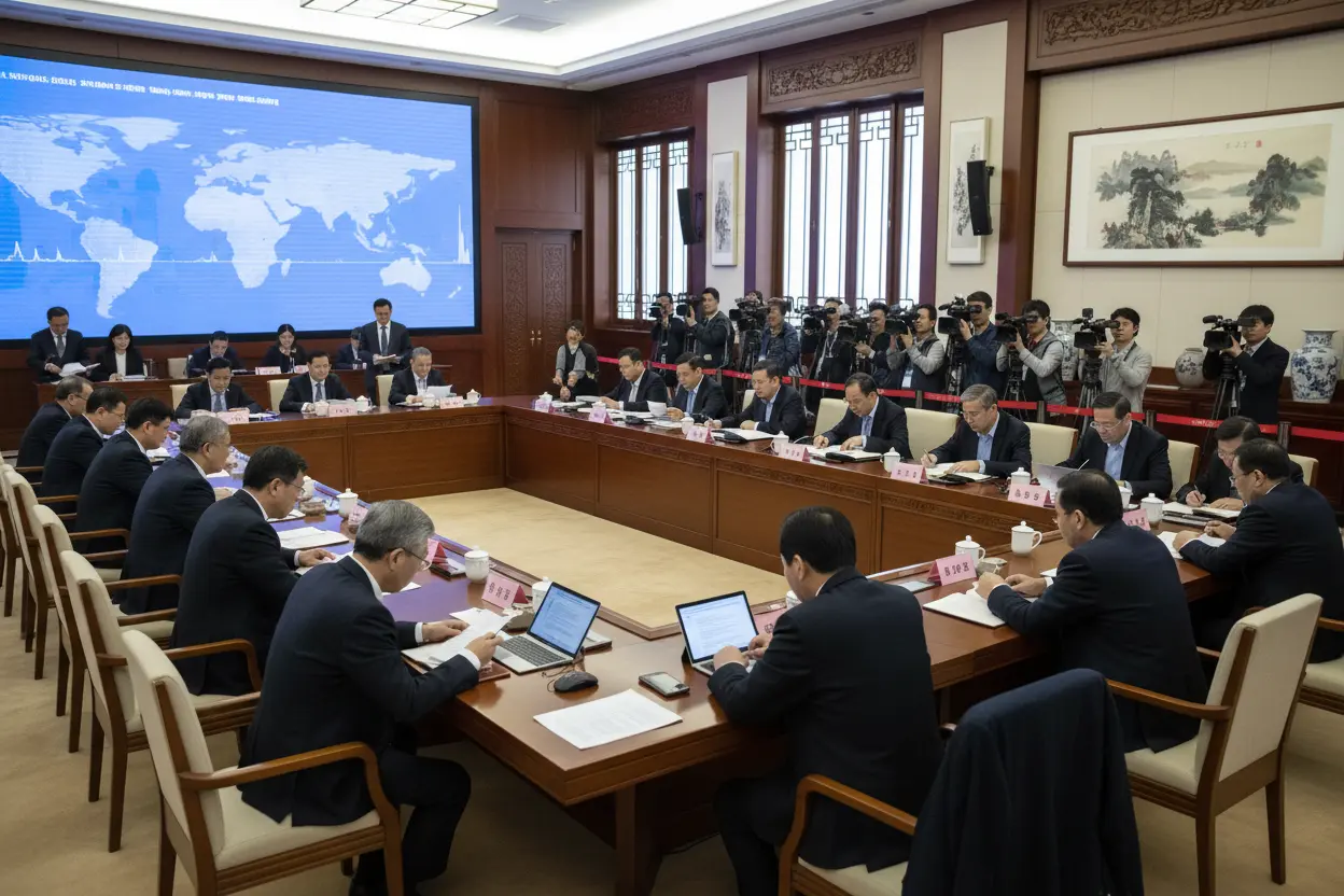 5mini 中国、政協会合で危機対応を加速！中東・サイバーで強硬シフトか