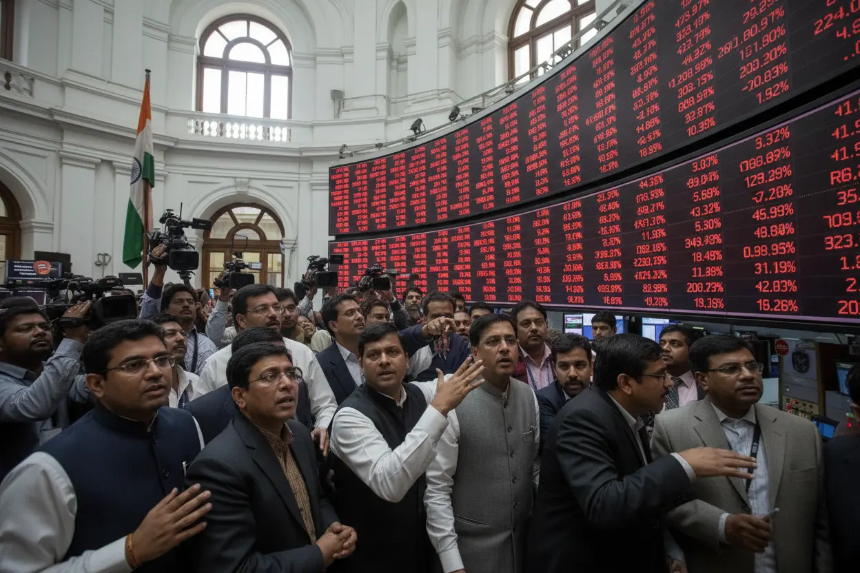 インドで激震！RBI『ウトカルシュ3.0』採択もセンセックス2,500pt暴落の衝撃