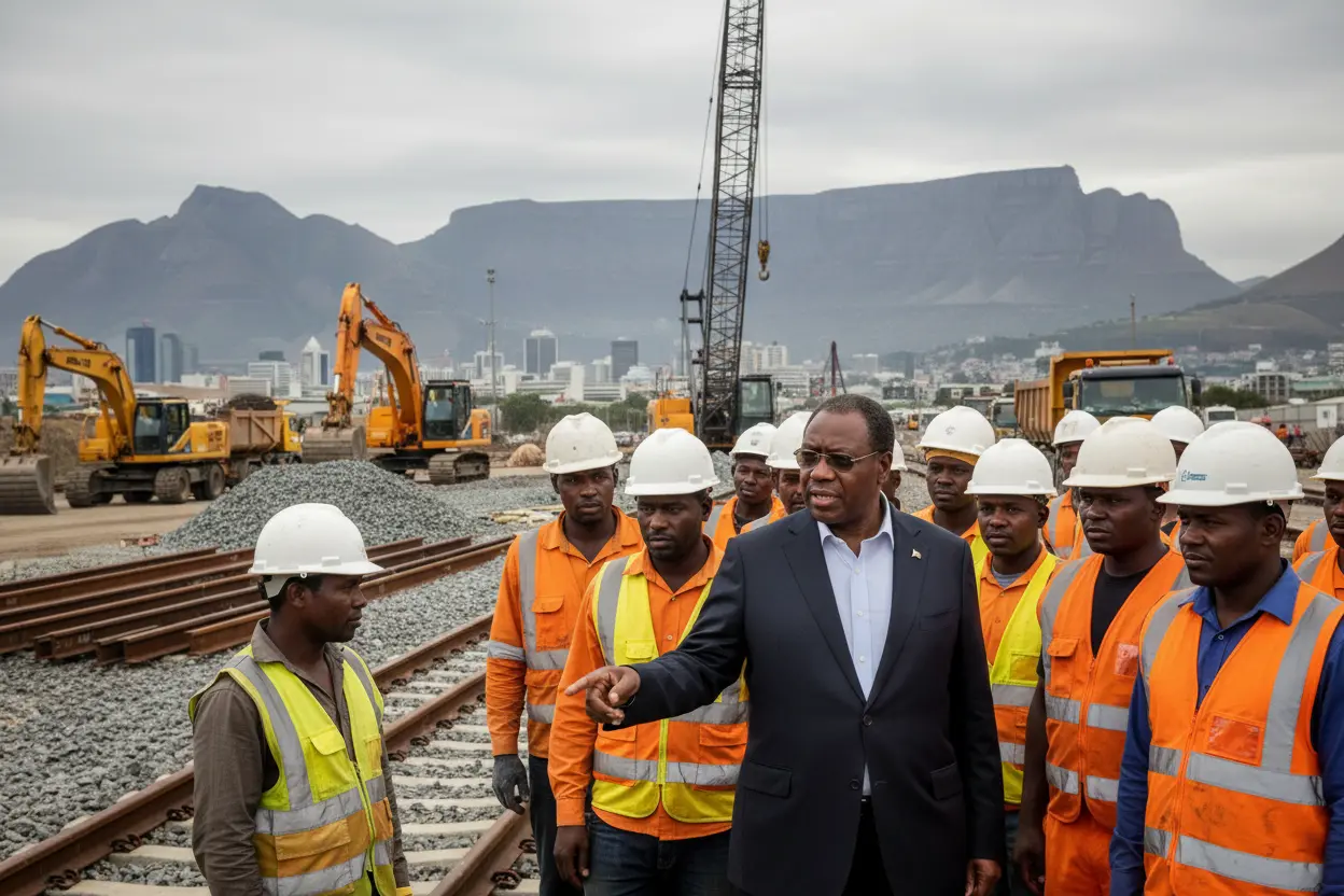 南アフリカ、ラマポーサの鉄道賭けが国家を激震！財政と自治体は崖っぷち