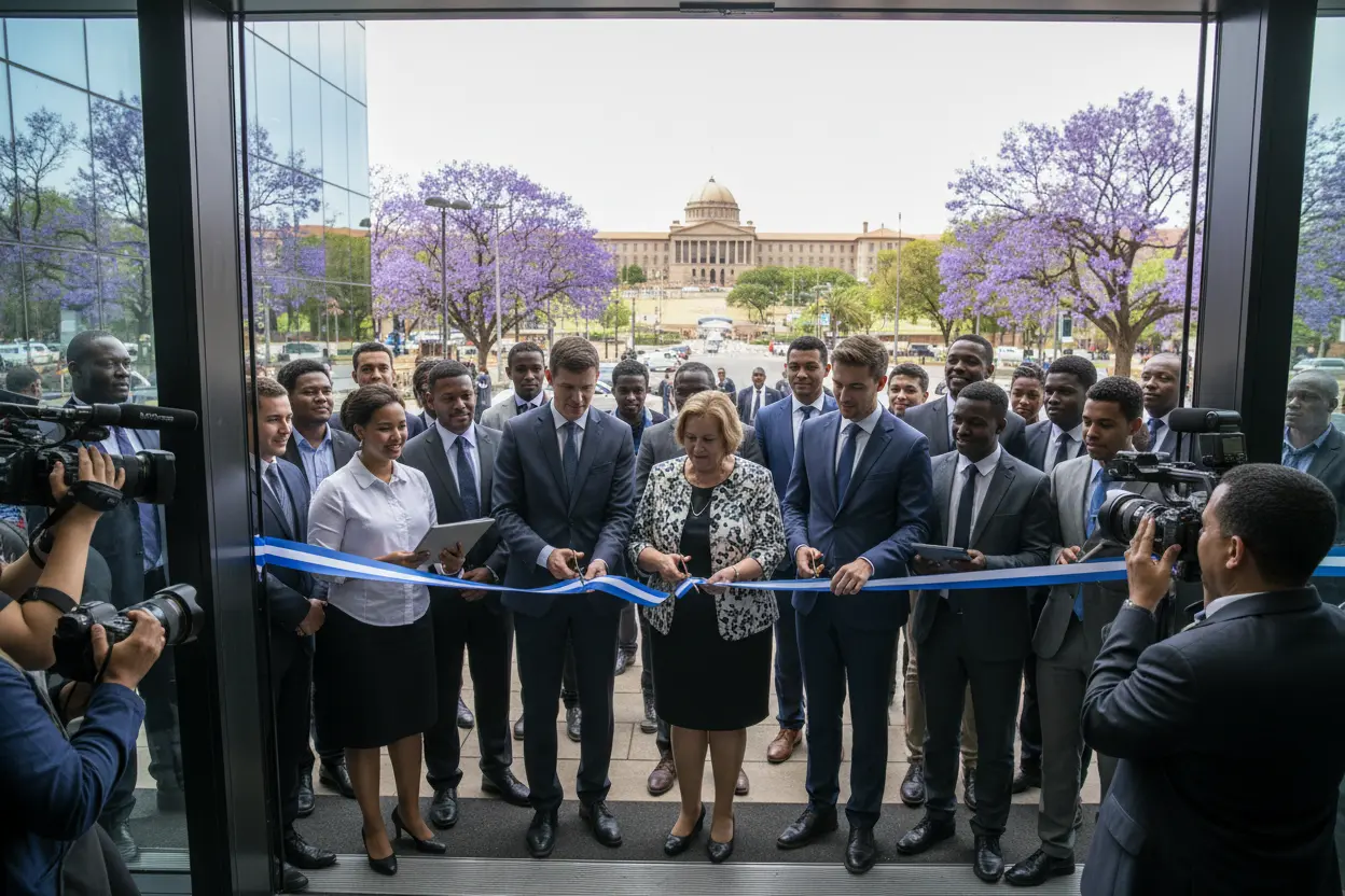 南アフリカ、プレトリア新デジタルセンター開設で国家議題に激震